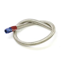 Fuel Pump to Carburetor Fuel Line with Blue & Red -6AN hose end ...