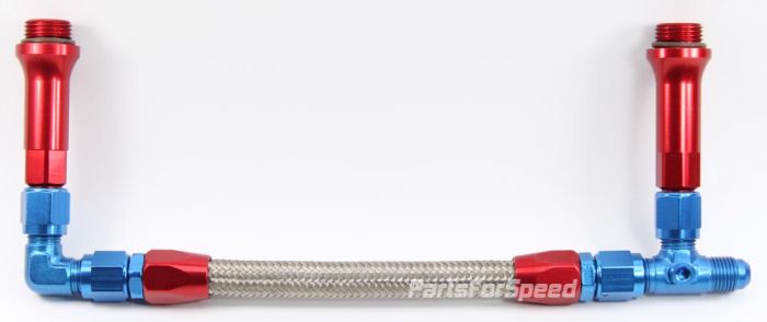 Braided Stainless Steel Fuel Line -6 AN for Holley Ultra Carbs