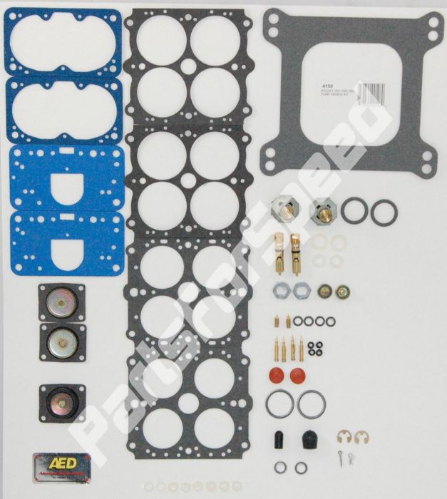 Aed Holley 4150 Rebuild Kit Double Pumper Carbs 650