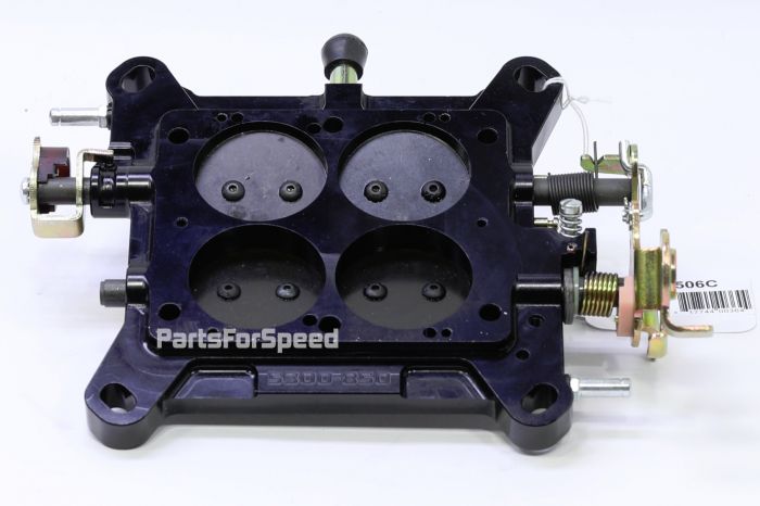 AED 6506C Billet Carburetor Base Plate Holley 4150 Double Pumper